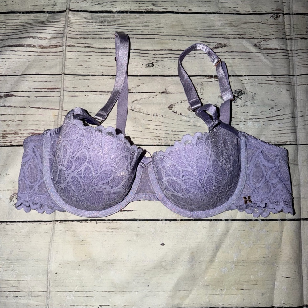 Savage X Fenty Savage Not Sorry Lightly - Lace Bra in Lavender